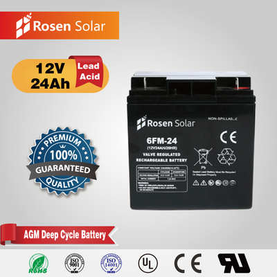 12V 24ah Lead Acid AGM Battery