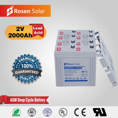 2V 2000Ah Lead Acid AGM Battery
