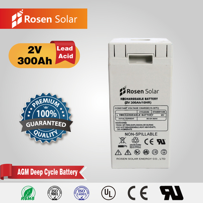 2V 300Ah Lead Acid AGM Battery