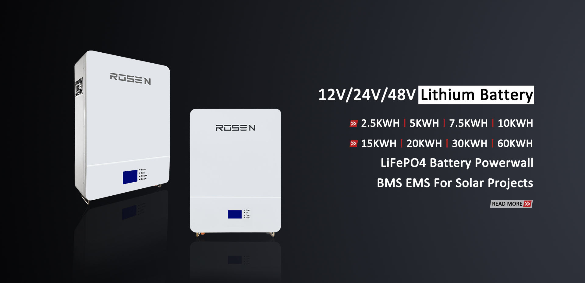 48V 200Ah Lithium Powerwall - Rosen Solar