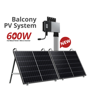 600W Panel Solar Balcony Solar System